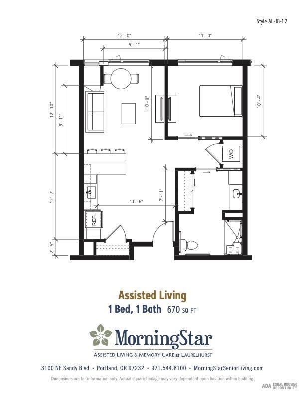 Dimensions are approximate. Floor plans may vary.