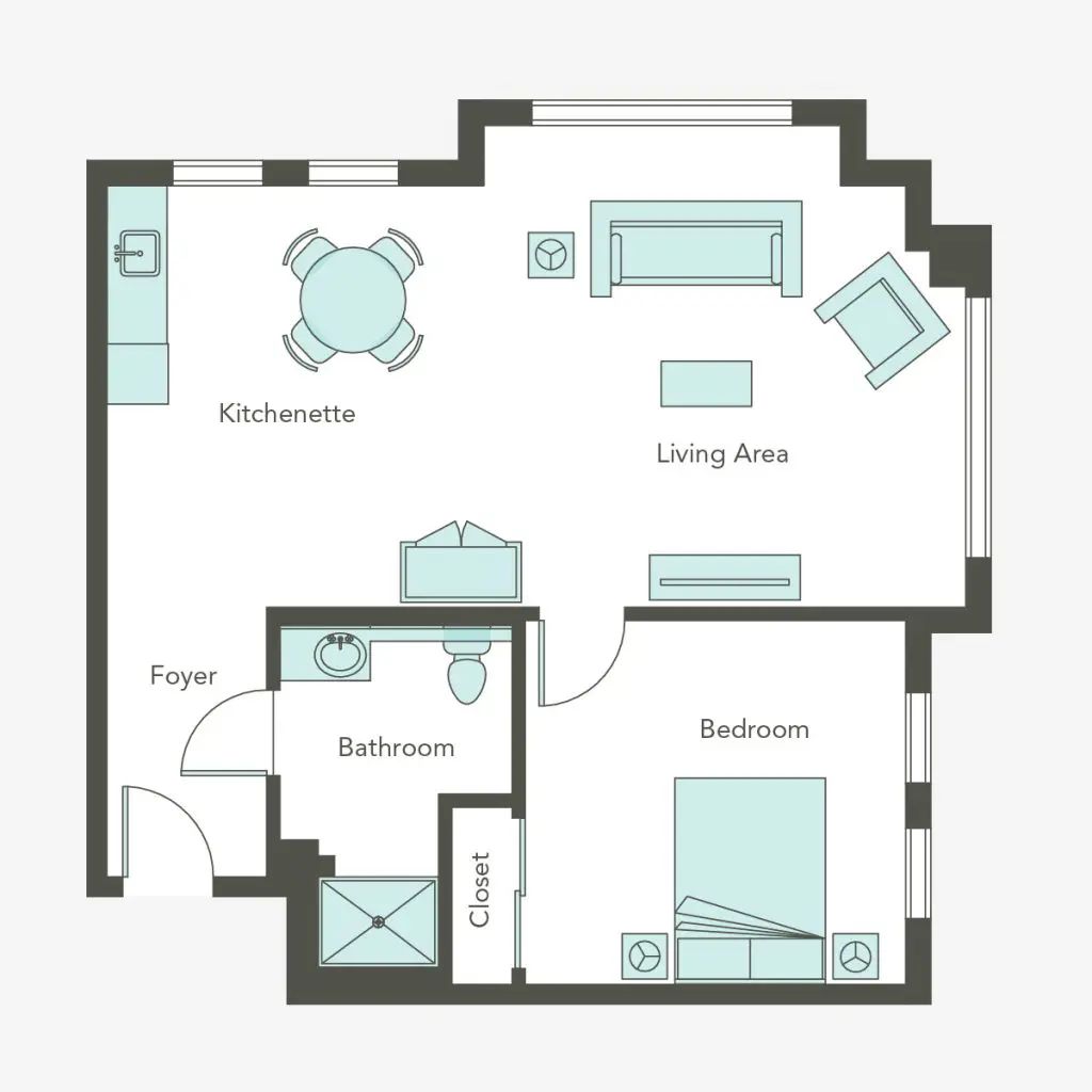Dimensions are approximate. Floor plans may vary.