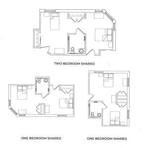 Dimensions are approximate. Floor plans may vary.