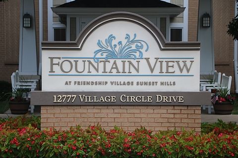 Fountain View at Friendship Village Sunset Hills 1