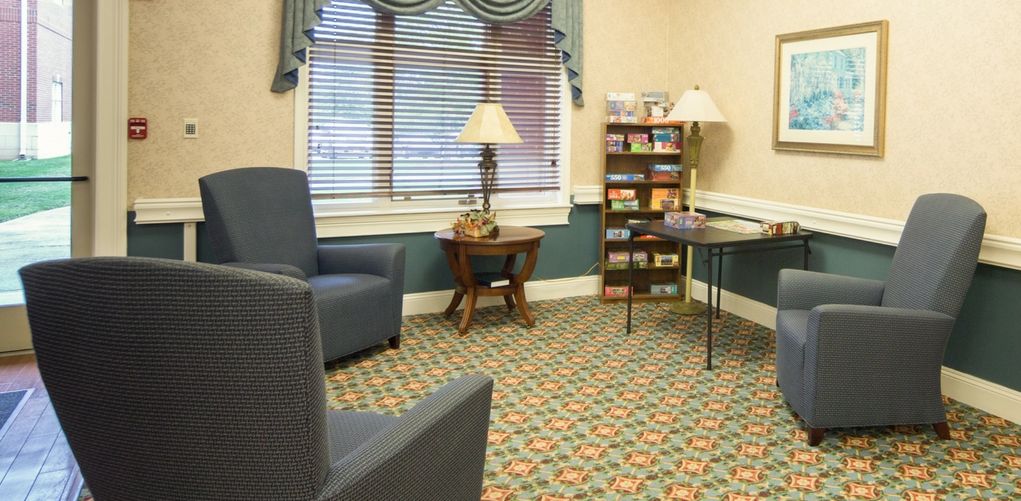 Interior of Shannondale senior living community in Maryville featuring modern decor.