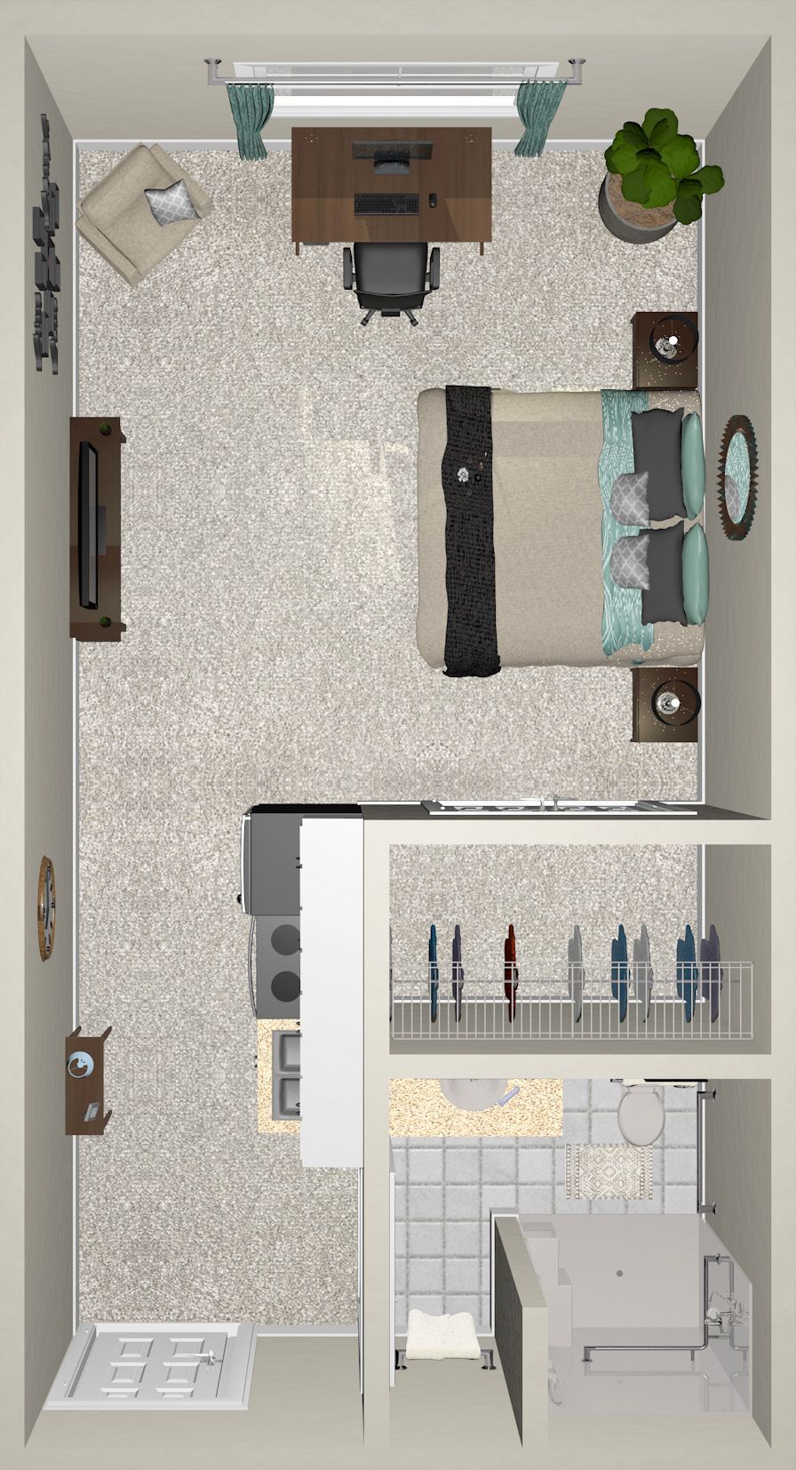 Dimensions are approximate. Floor plans may vary.
