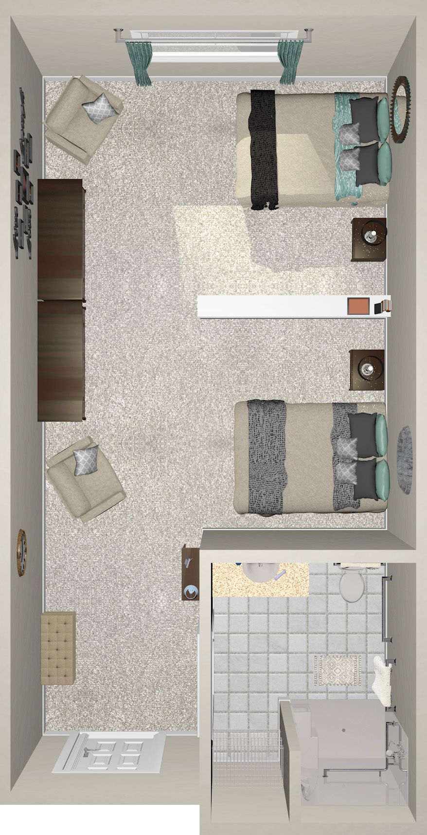 Dimensions are approximate. Floor plans may vary.