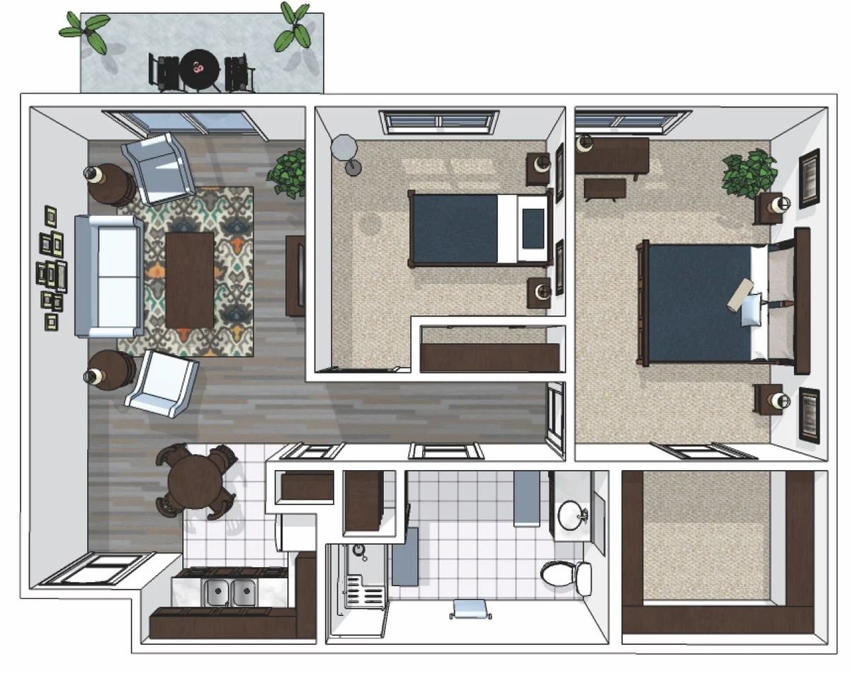 Dimensions are approximate. Floor plans may vary.