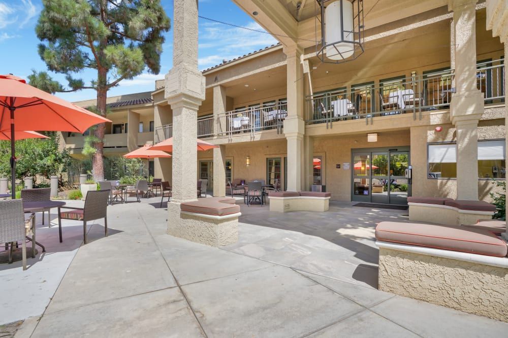 Senior living community, The Reserve At Thousand Oaks, featuring urban architecture and home decor.
