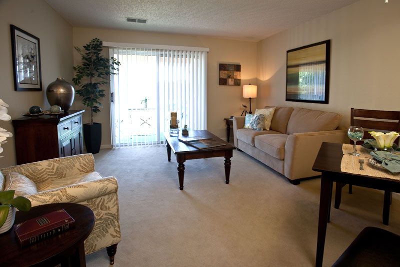 Interior view of The Fountains At Greenbriar senior living community featuring modern decor.