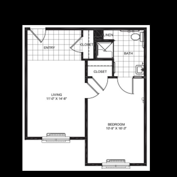 Dimensions are approximate. Floor plans may vary.