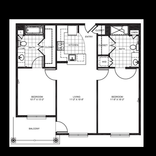 Dimensions are approximate. Floor plans may vary.