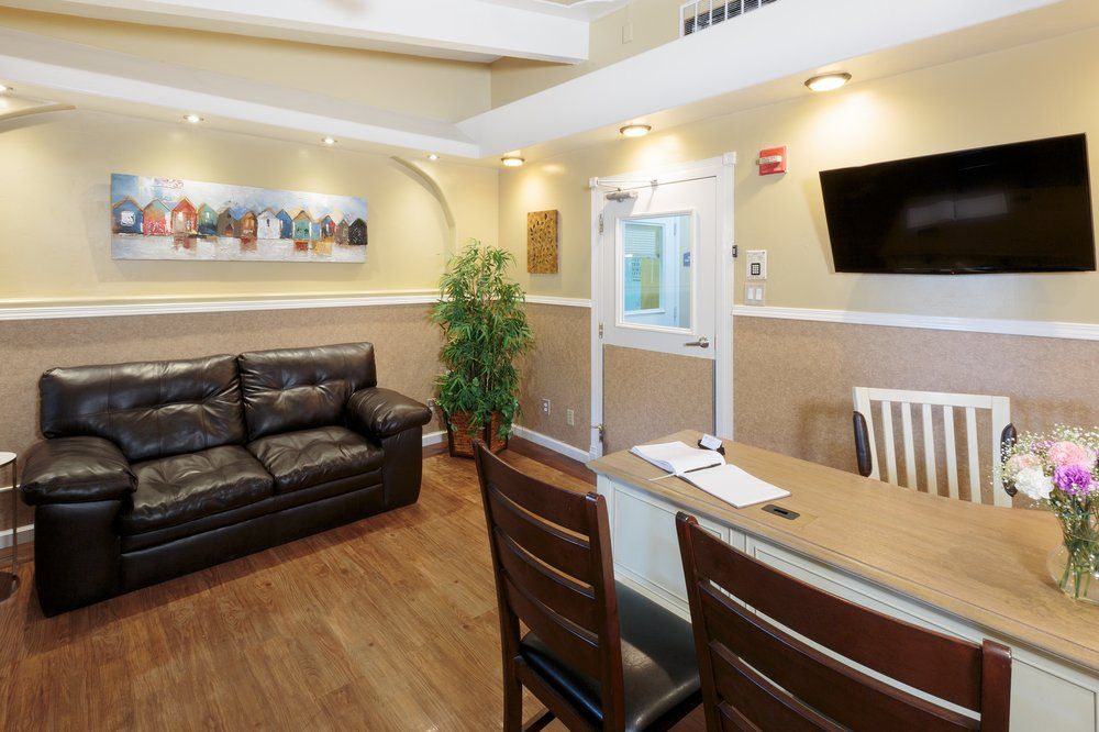 Interior view of Yuba City Post Acute senior living community with modern amenities.