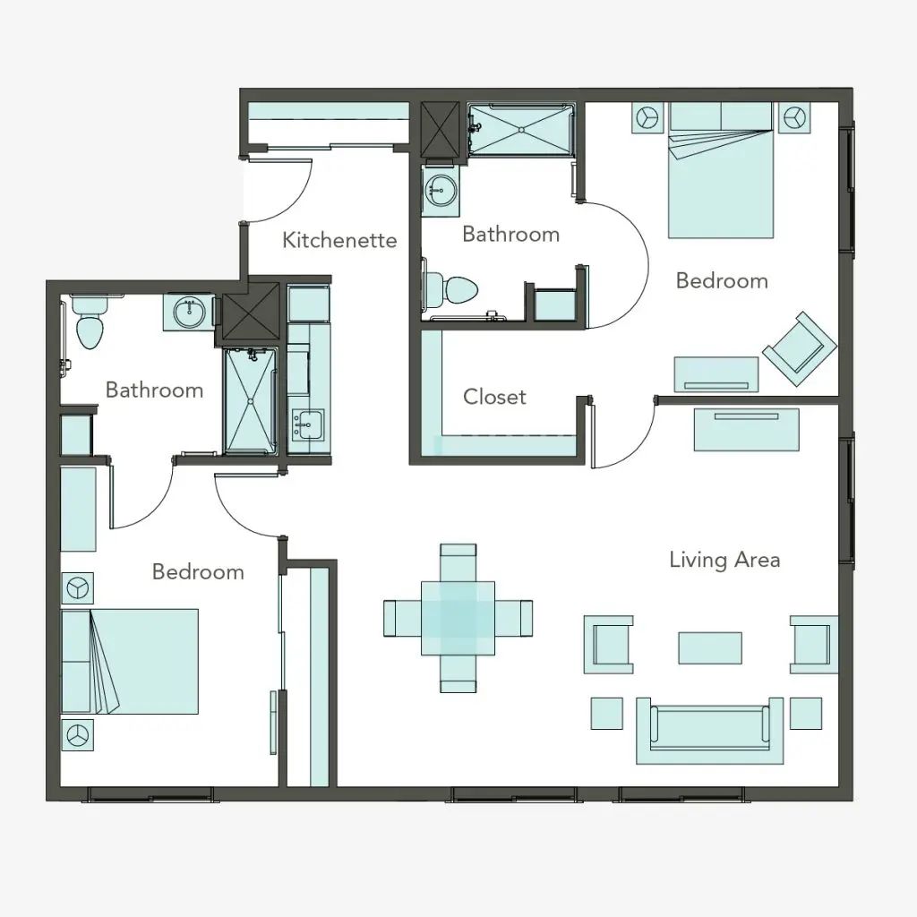 Dimensions are approximate. Floor plans may vary.