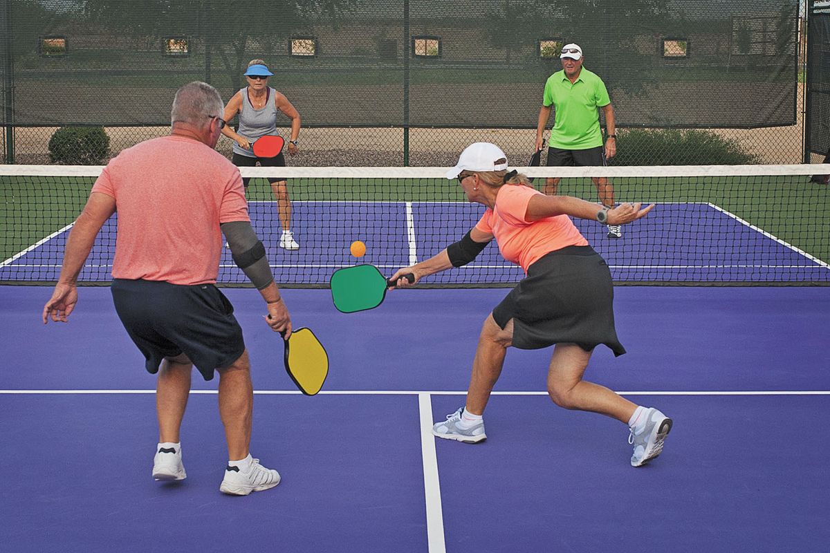 Our community features activity areas for pickleball, bocce ball and a putting green.