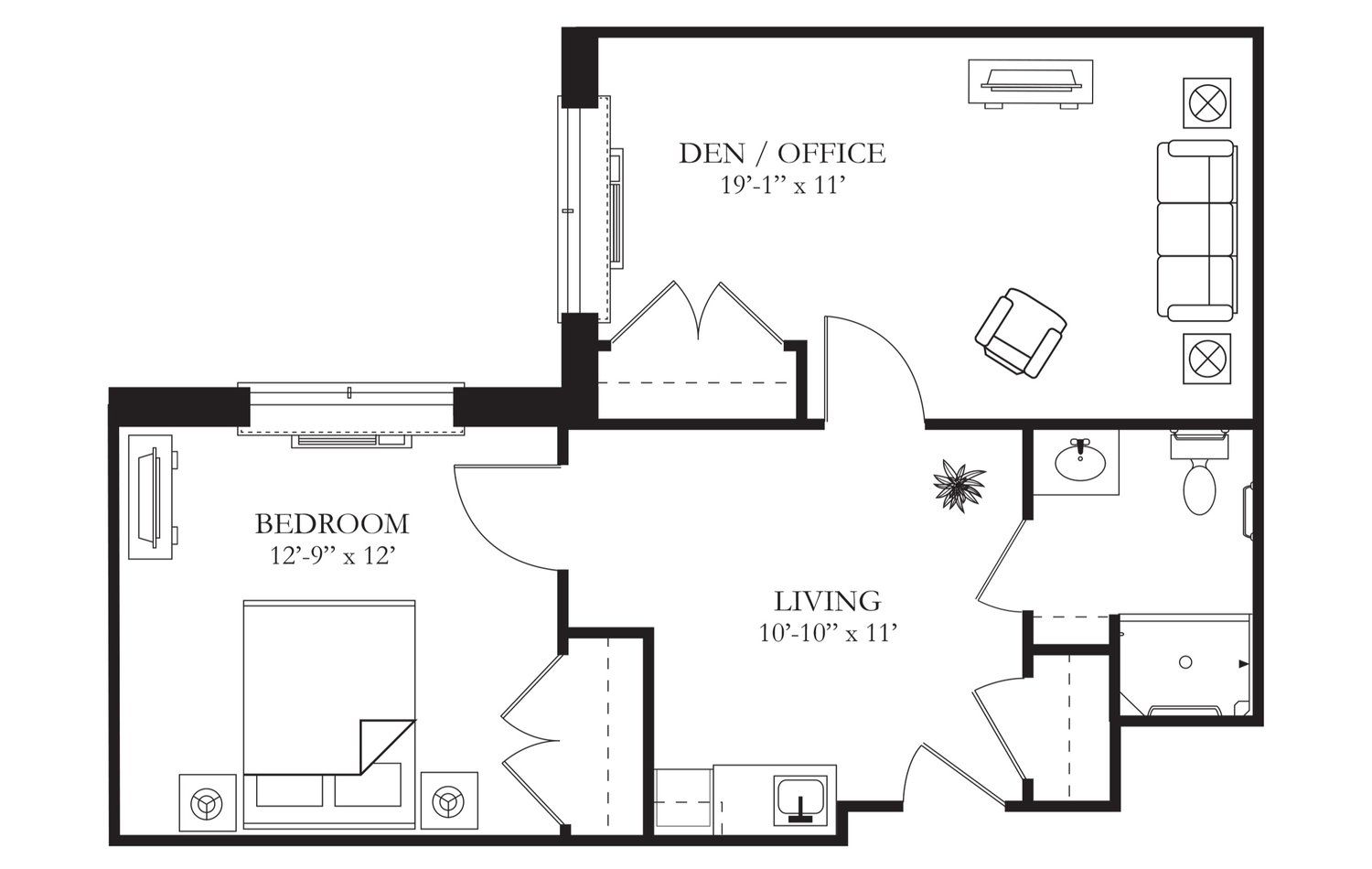 Dimensions are approximate. Floor plans may vary.