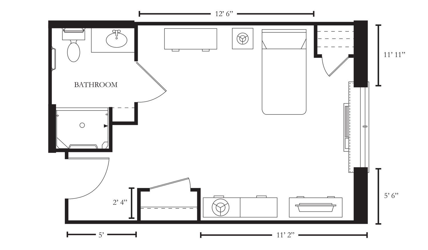 Dimensions are approximate. Floor plans may vary.