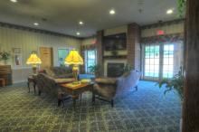 Interior view of Morningside of Springfield senior living community featuring elegant decor.