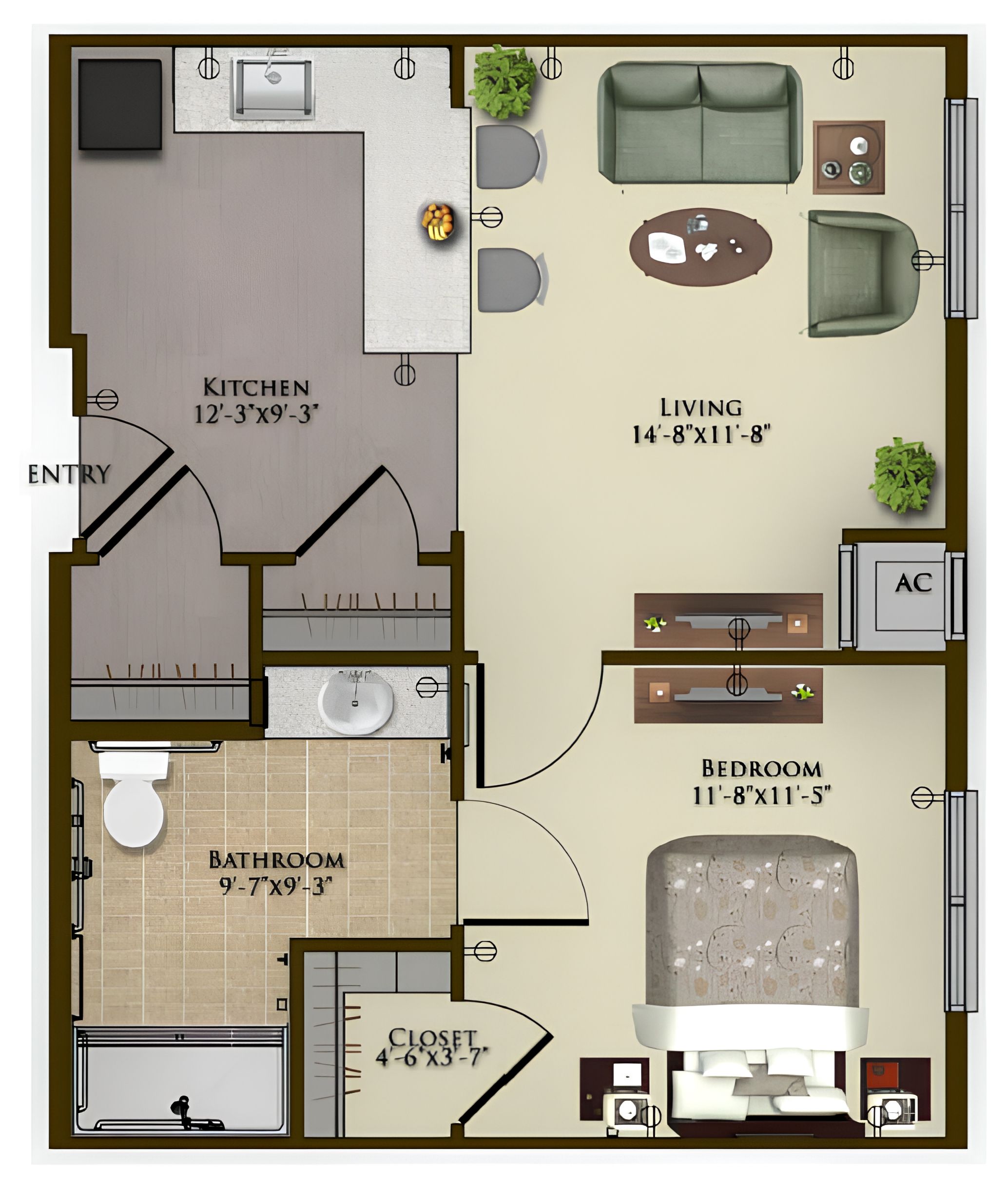 Dimensions are approximate. Floor plans may vary.