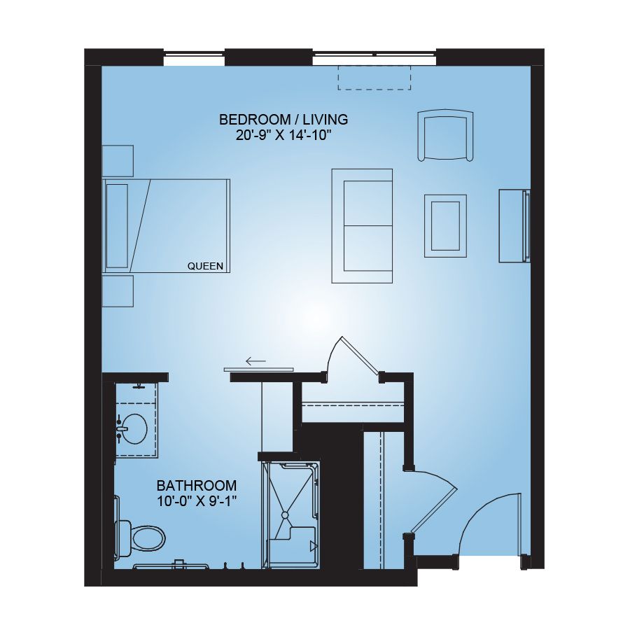 Dimensions are approximate. Floor plans may vary.