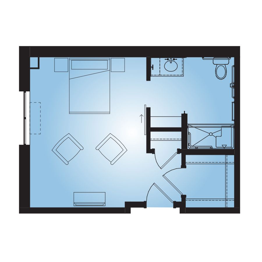 Dimensions are approximate. Floor plans may vary.