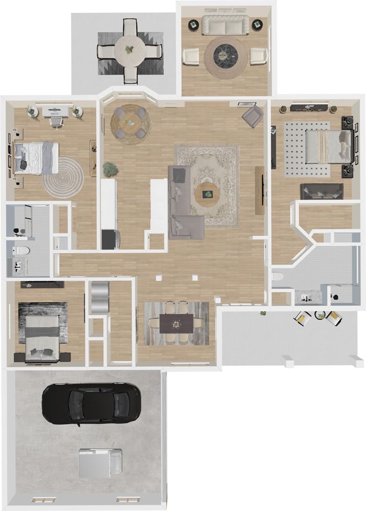 Dimensions are approximate. Floor plans may vary.