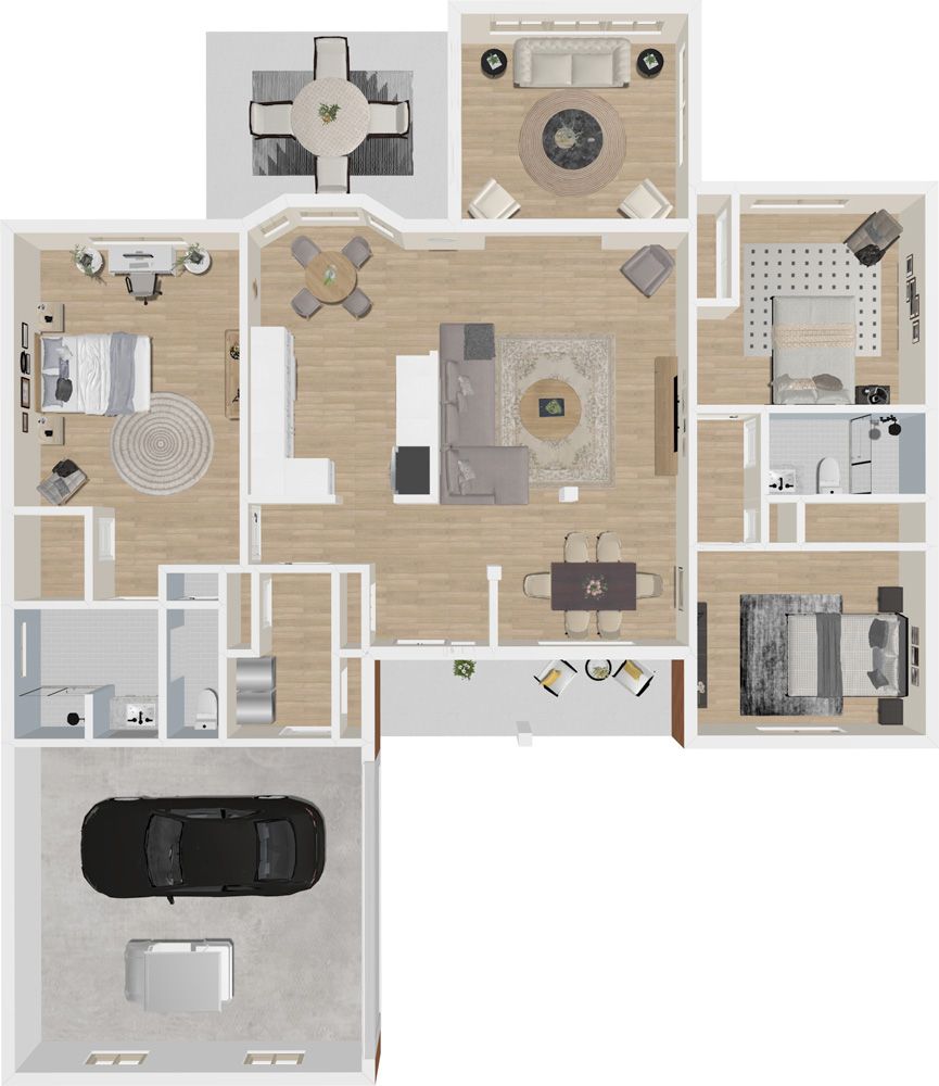 Dimensions are approximate. Floor plans may vary.