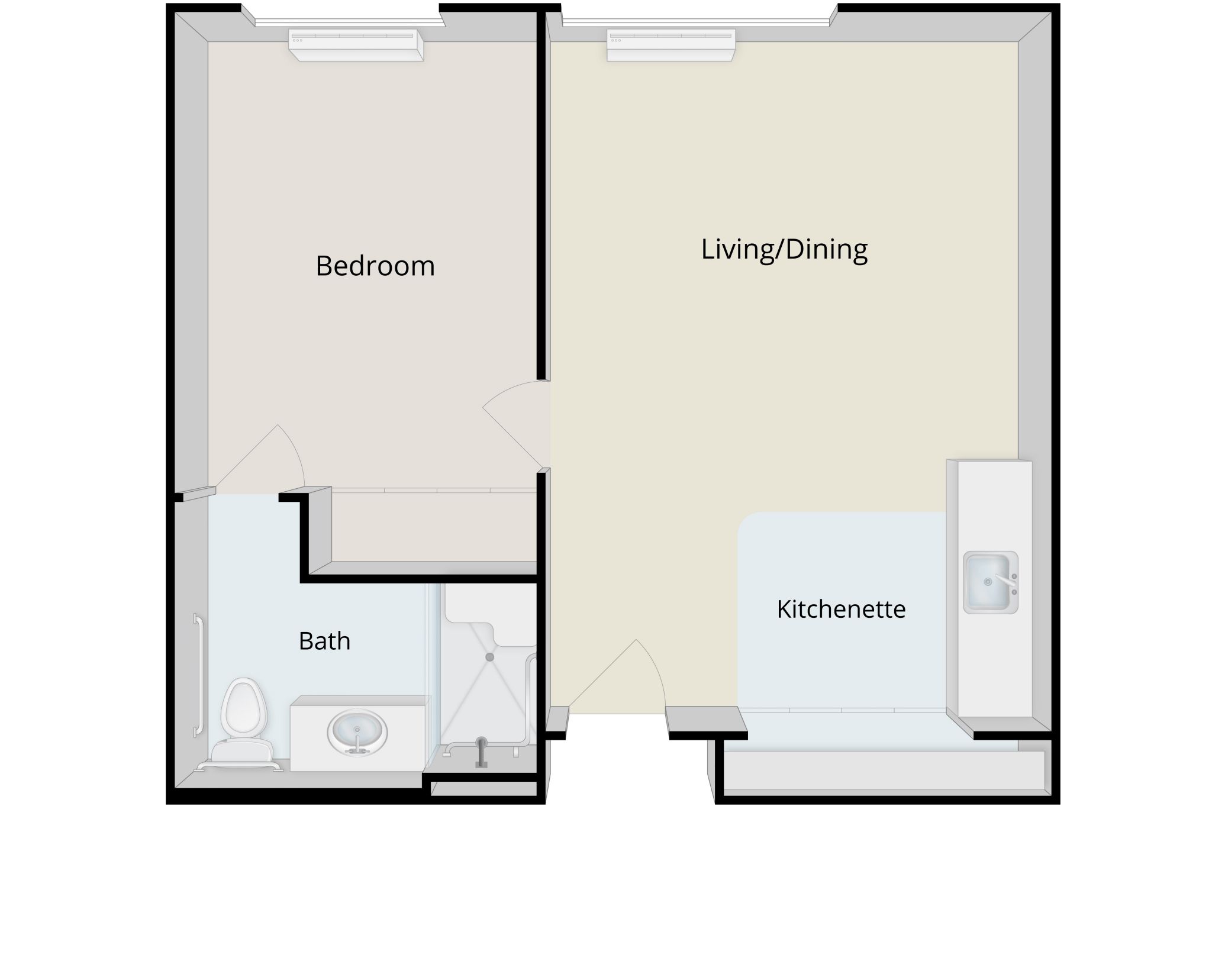 Dimensions are approximate. Floor plans may vary.