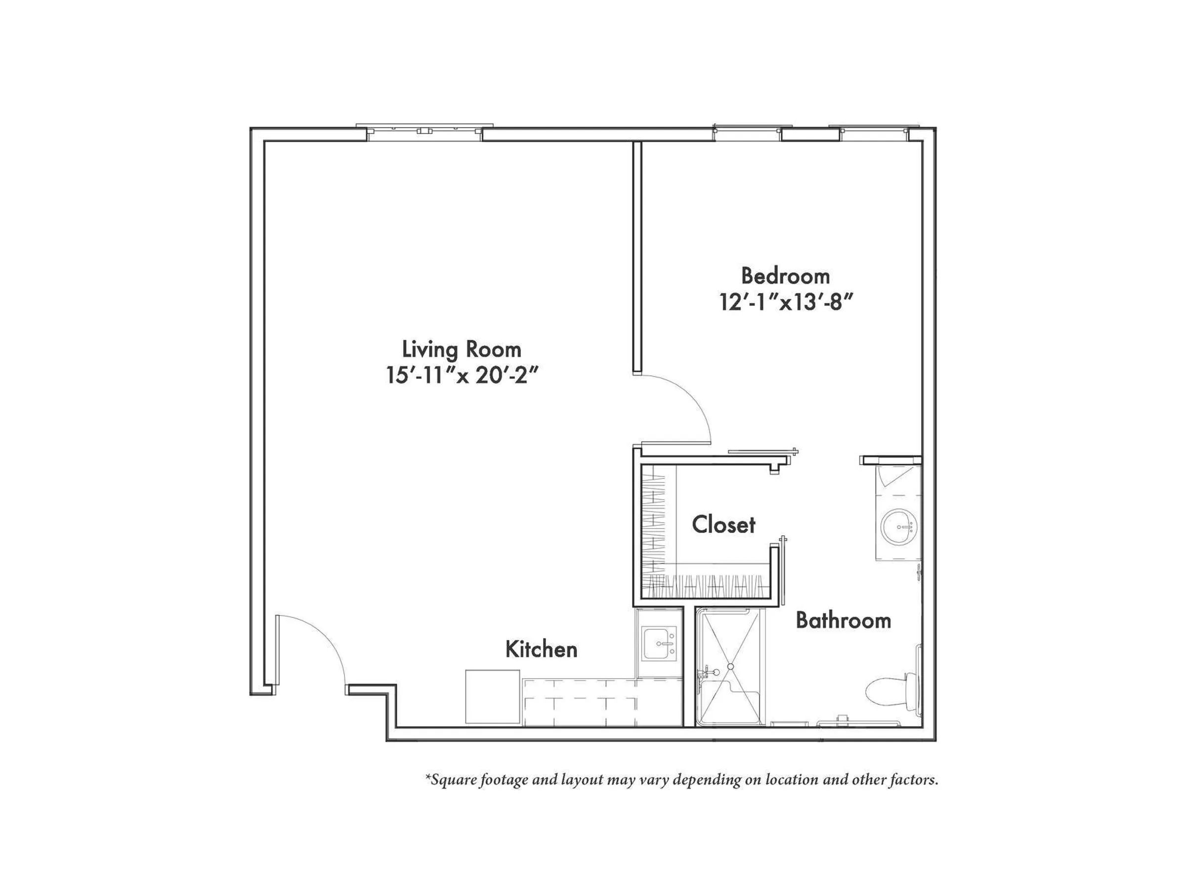 Dimensions are approximate. Floor plans may vary.