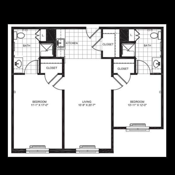 Dimensions are approximate. Floor plans may vary.