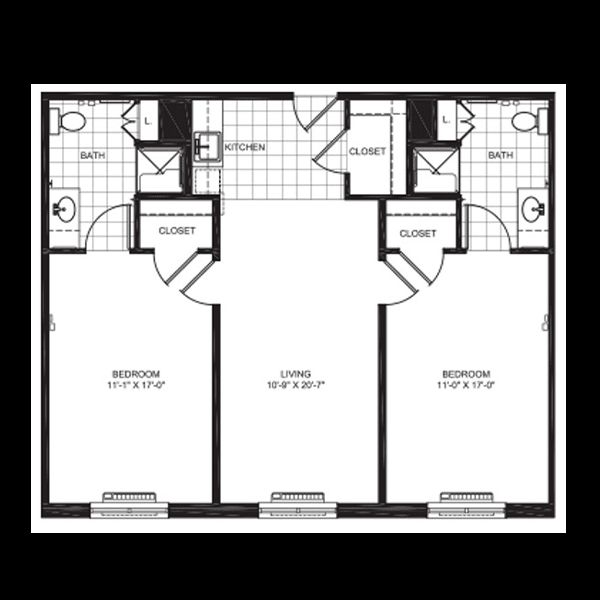 Dimensions are approximate. Floor plans may vary.