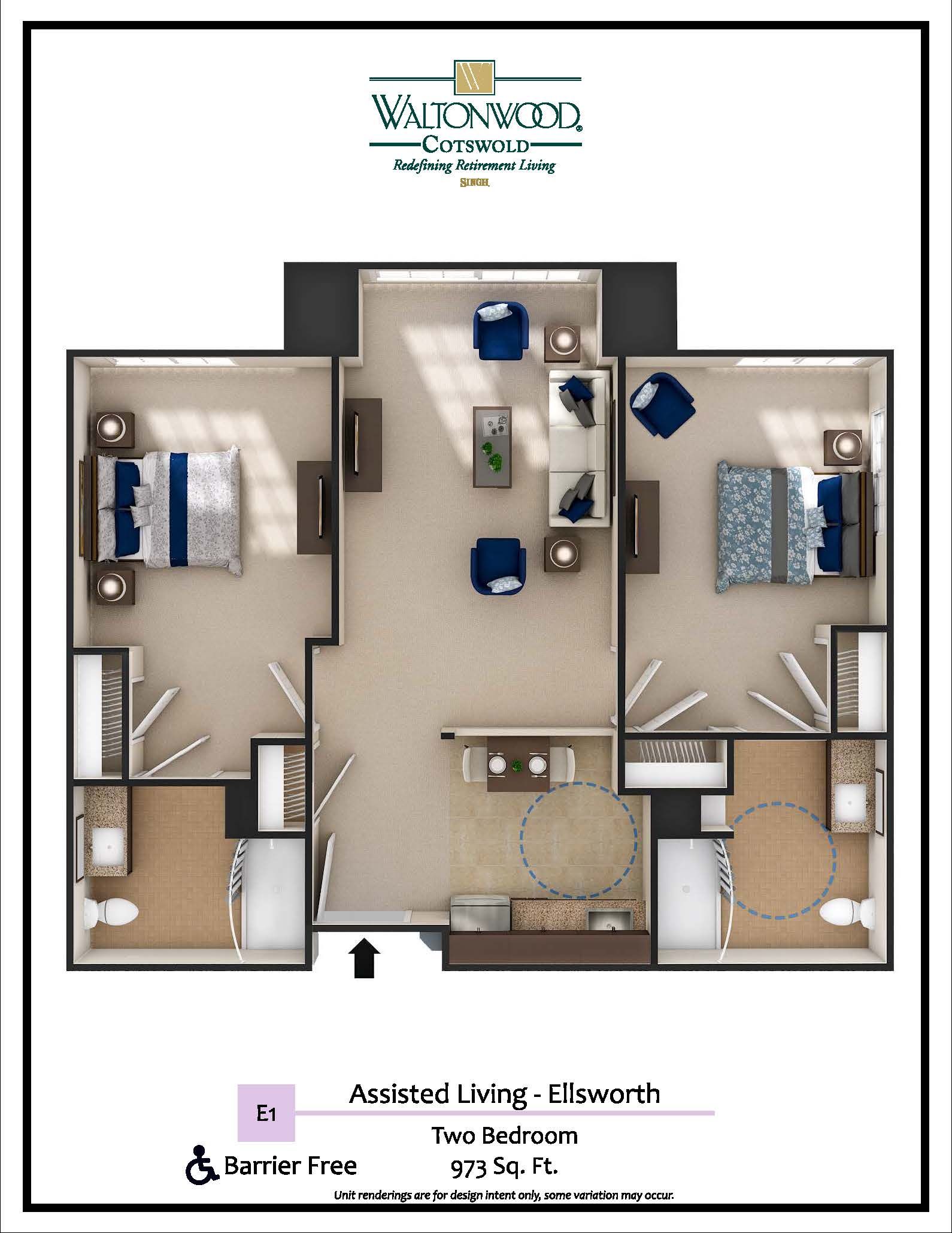 Dimensions are approximate. Floor plans may vary.