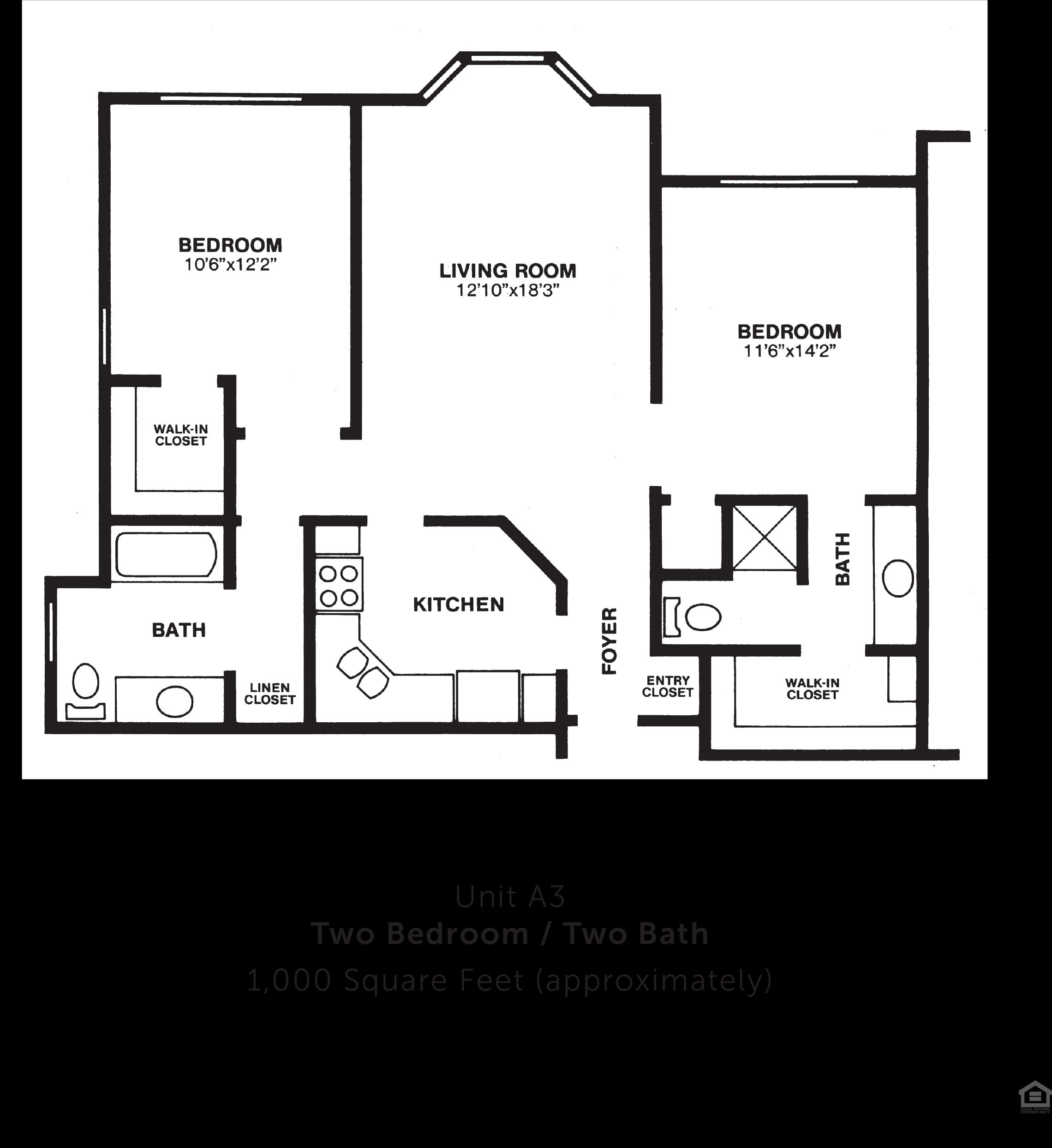 Dimensions are approximate. Floor plans may vary.