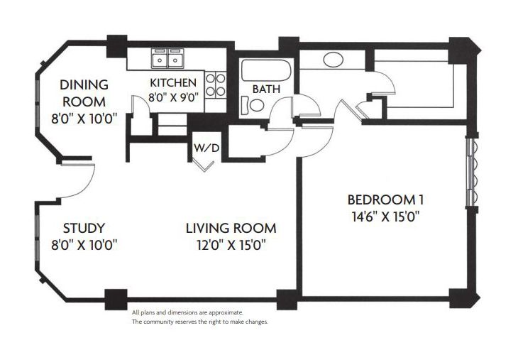 Dimensions are approximate. Floor plans may vary.