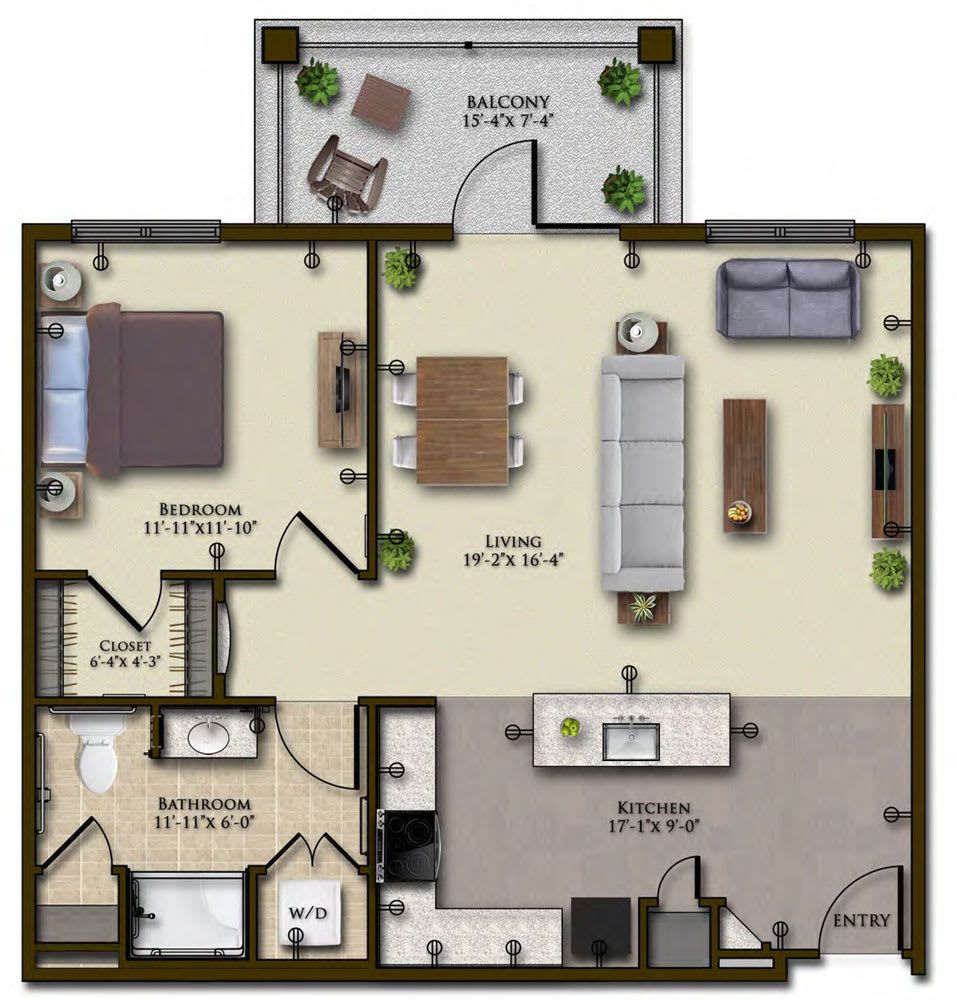 Dimensions are approximate. Floor plans may vary.