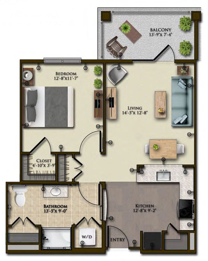 Dimensions are approximate. Floor plans may vary.