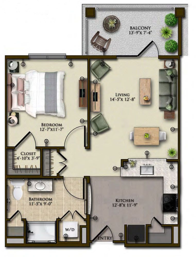 Dimensions are approximate. Floor plans may vary.