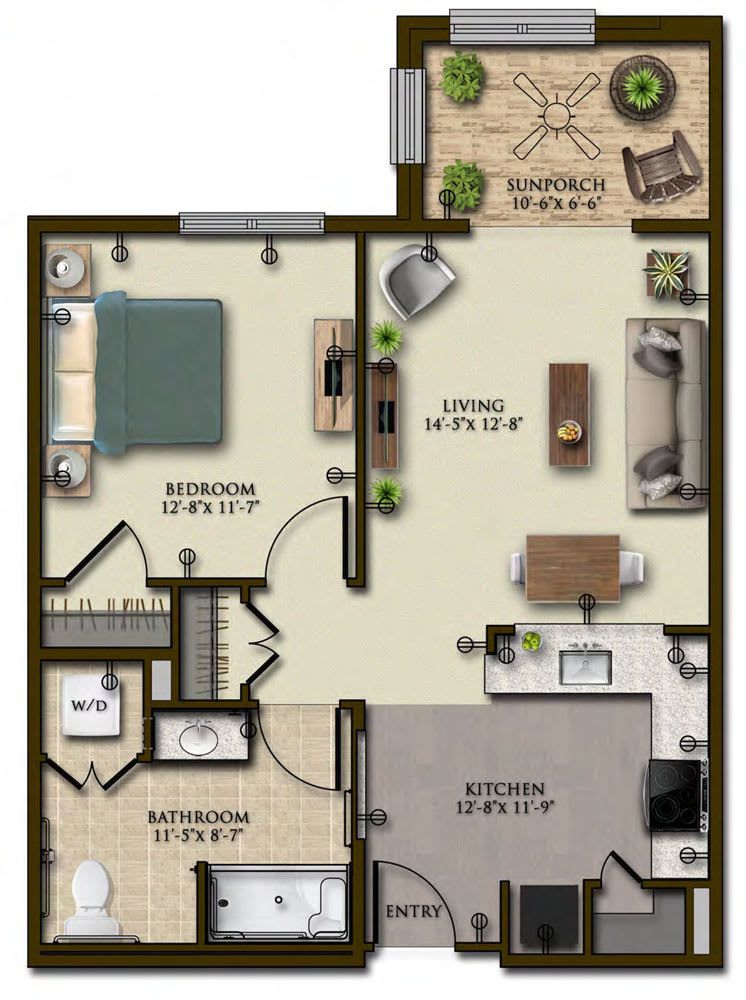 Dimensions are approximate. Floor plans may vary.