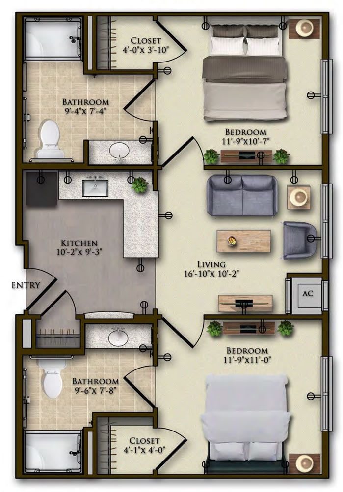 Dimensions are approximate. Floor plans may vary.