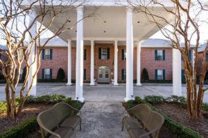 SummerHouse Park Provence senior living community featuring elegant architecture and houses.