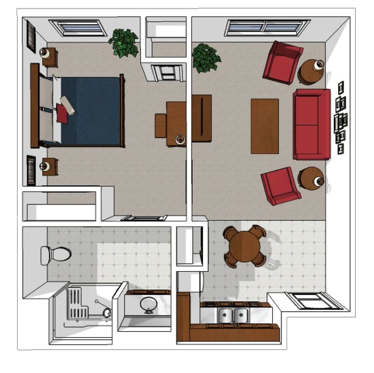 Dimensions are approximate. Floor plans may vary.