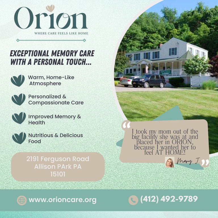 Orion Personal Care, Allison Park, PA 1