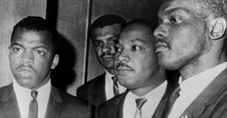 John Lewis and Martin Luther King Jr